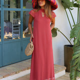 VESTIDO TUL FATIMA TEJA