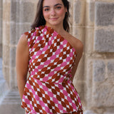 TOP SONIA ESTAMPADO ROSA