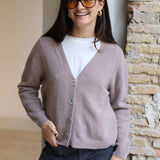 CARDIGAN PAOLA TOPO