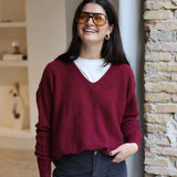 JERSEY CANDELA BURDEOS