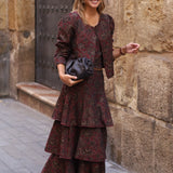 CHAQUETA LEONORA BURDEOS