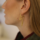 PENDIENTES RAYO HUECO