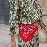 PAÑUELO PAISLEY ROJO