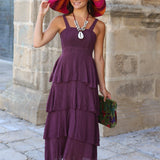 VESTIDO CARTAGENA BERENJENA