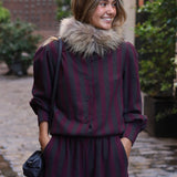 CHAQUETA RAYAS LAZO