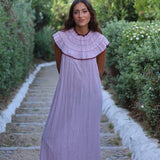 VESTIDO LETICIA MALVA