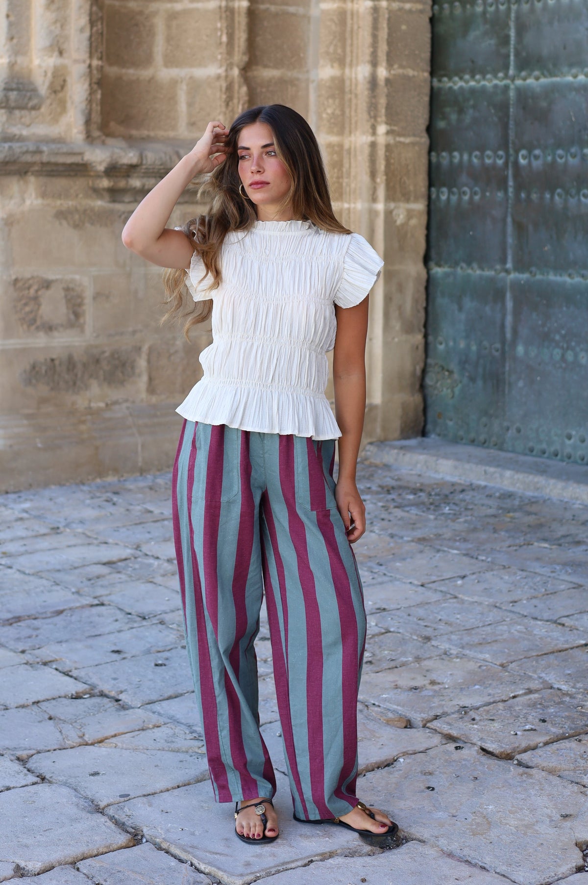 PANTALON PALMA VERDE