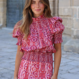 BLUSA ALFARERIA ROSA