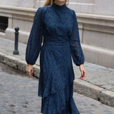 VESTIDO VALDELAGRANA AZUL