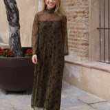 VESTIDO ALHAMBRA TUL VERDE