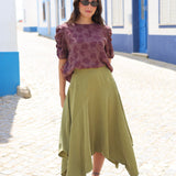 FALDA PICOS VERDE