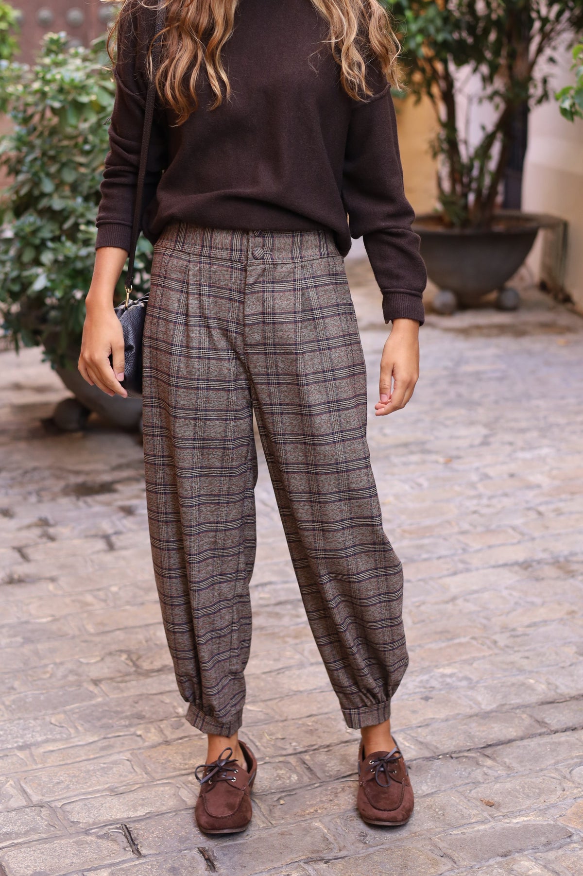 PANTALON CUADROS GRANDES