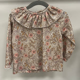 BLUSA CUELLO MARRÓN