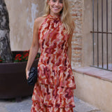 VESTIDO ZAFRA NARANJA