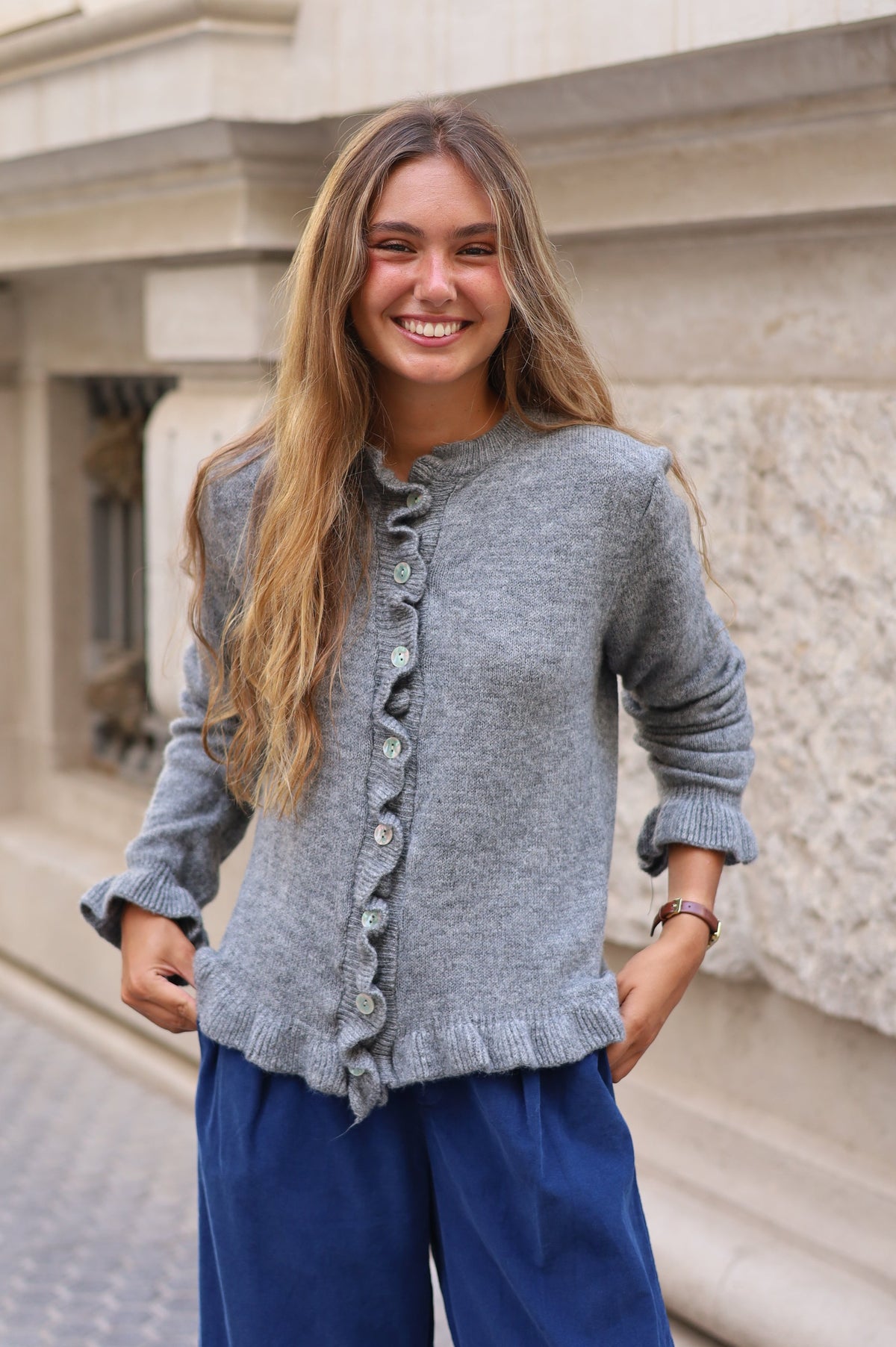 JERSEY VOLANTES GRIS