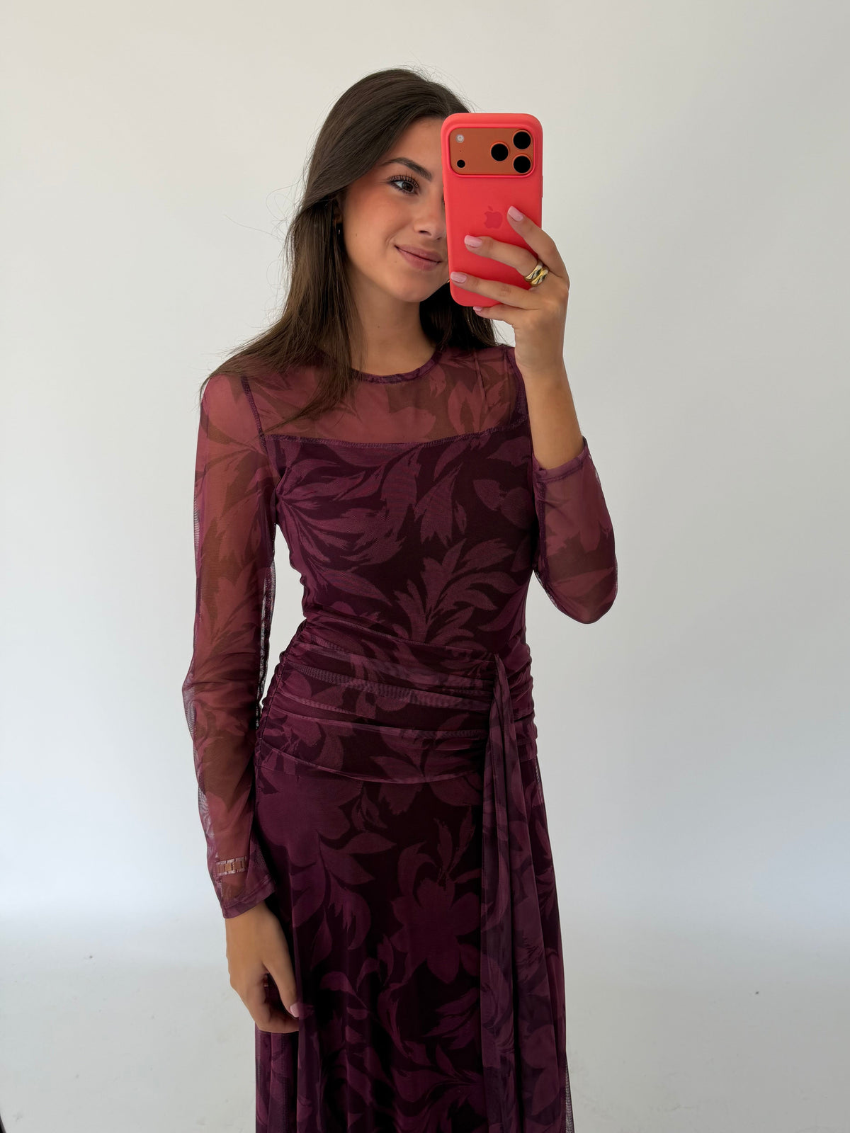 VESTIDO TUL CAROLINA MORADO
