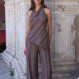 CONJUNTO HALTER RAYAS