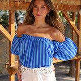 BLUSA ESTHER AZUL