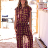PANTALON ONDAS BERENJENA