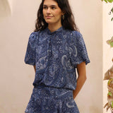 BLUSA ESTELA AZUL