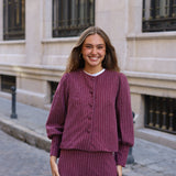 CHAQUETA DIPLOMATICA BURDEOS