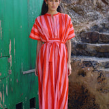 KAFTAN RAYAS NARANJA