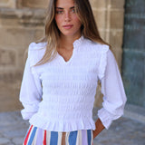 BLUSA NIDO BLANCA