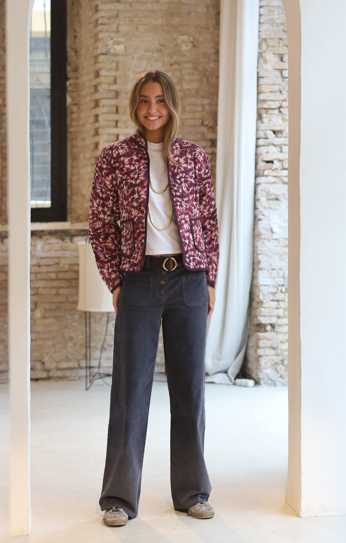 CHAQUETA DOÑANA MORADA