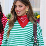 PAÑUELO PAISLEY ROJO