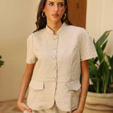 BLUSA MATILDA CAMEL