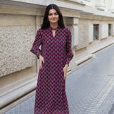 VESTIDO CARLOTA MORADO