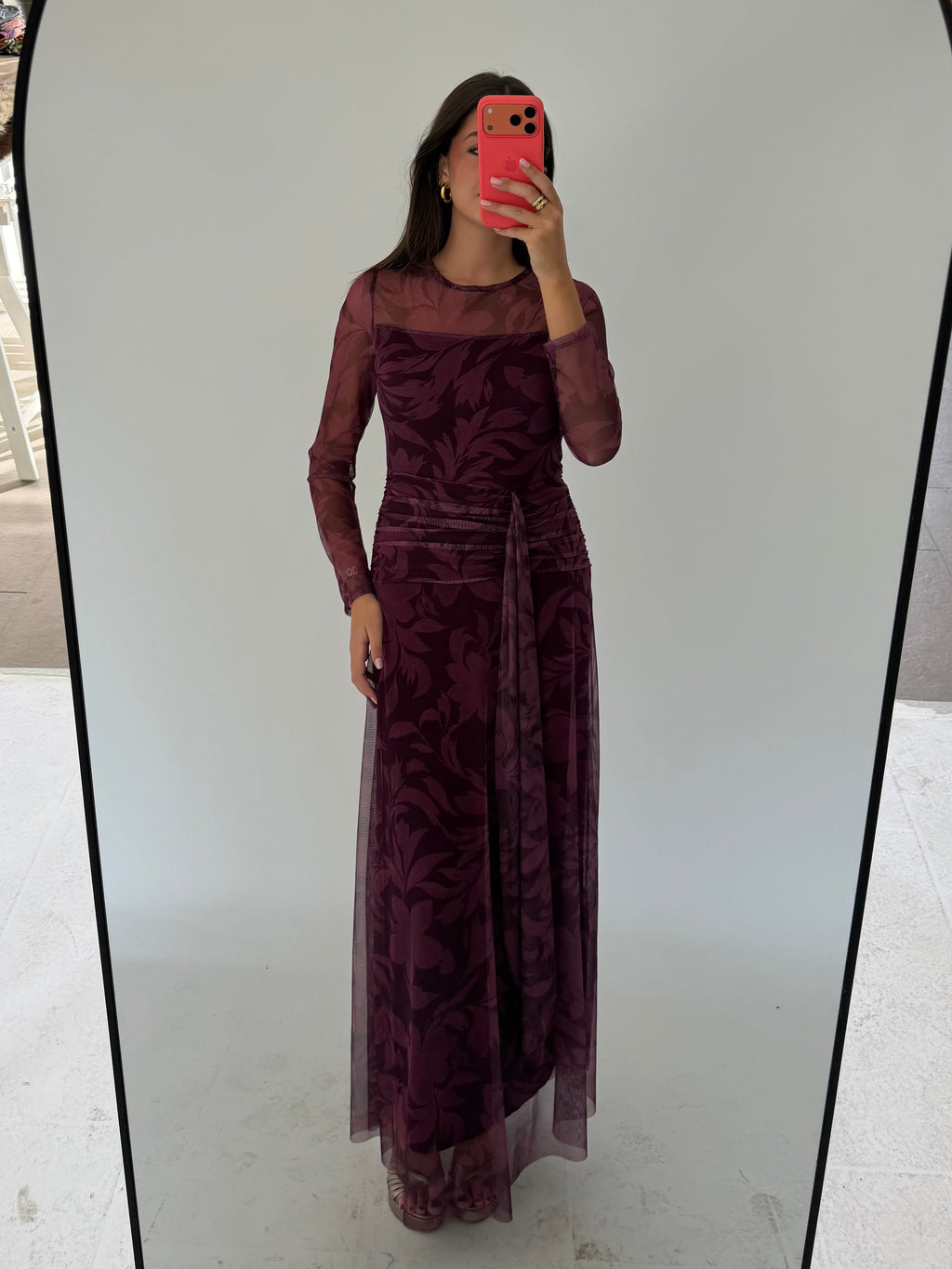 VESTIDO TUL CAROLINA MORADO