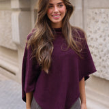 PONCHO MARTA MORADO