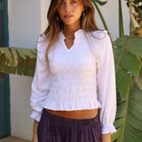 BLUSA NIDO BLANCA