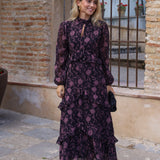 VESTIDO GRANADA GASA ROSA