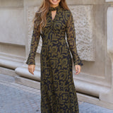 VESTIDO CONIL MOSTAZA