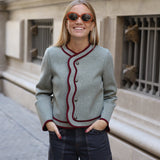 CHAQUETA SUIZA VERDE CLARO