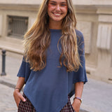 PONCHO PAULA AZUL