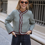 CHAQUETA SUIZA VERDE CLARO