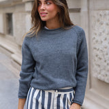 JERSEY CHIPRE GRIS ANTRACITA