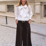 PANTALÓN ALMUDENA MARRÓN