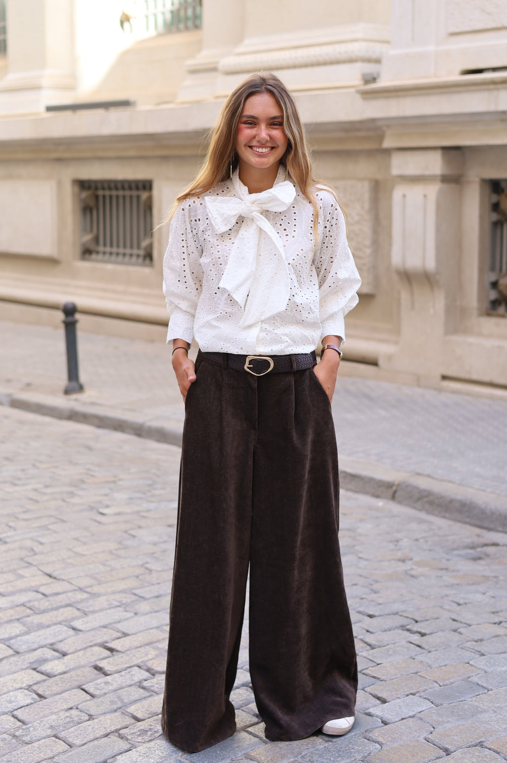 PANTALÓN ALMUDENA MARRÓN