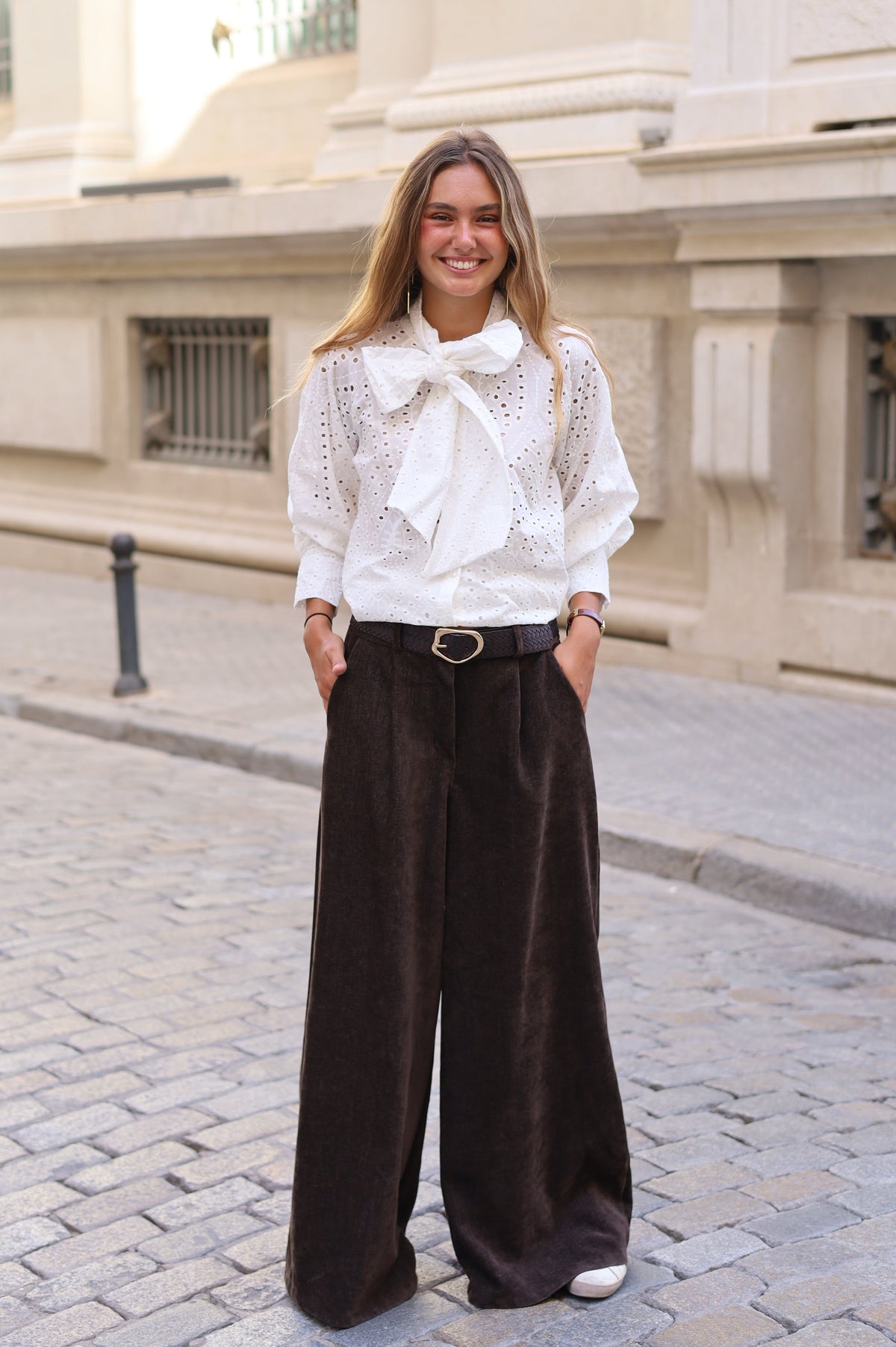 PANTALÓN ALMUDENA MARRÓN
