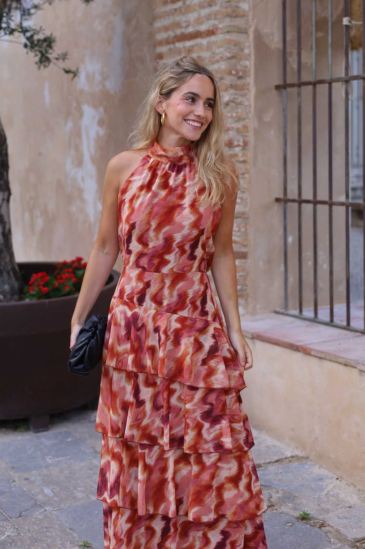 VESTIDO ZAFRA NARANJA