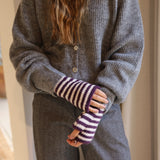 MITONES RAYAS MORADO