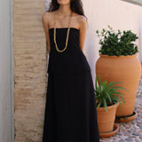 VESTIDO PALABRA DE HONOR NEGRO