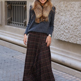 FALDA DUBLIN MARRON