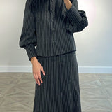 FALDA DIPLOMATICA GRIS