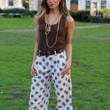 PANTALON SOLES MARRONES