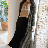 CHAQUETA LARGA LUREX